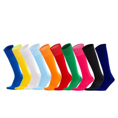 China High Quality Sports Bottom FOOTBALL SOCKS Towel Solid Color Mens Soccer Socks Breathable Kids Soccer Socks for sale