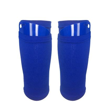 China Universal Custom Shin Guards Soccer Football Protective Leg Calf Compression Shin Guard Sleeves With Pouch for sale