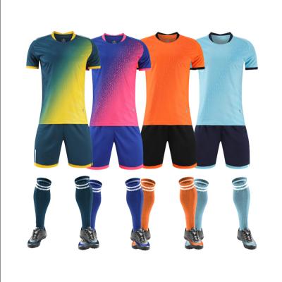 China Cheap Sets Sublimated Custom Soccer Shirt Football Club Uniform Set Mens Customized Soccer Jersey for sale