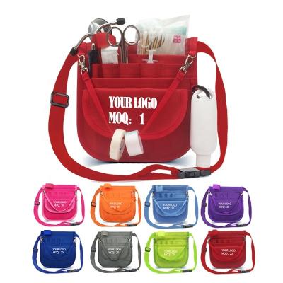 China Custom Water Proof Nurse Stat Packs Belt Bag Pussy Pack Organizer Waist Bag Medical Pouches For Nurses for sale