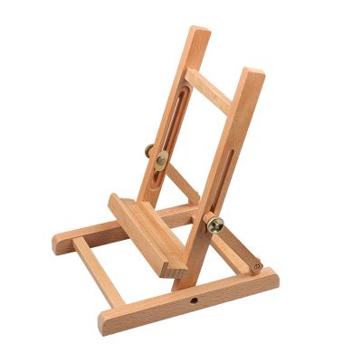 China Flat Easel Good Quality Beech Wood Fold Easel Book Tablet Painting Stand Fit All Tablet Sizes for sale