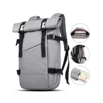 China 2021 Customs Hotsale Bicycle Gym Anti-theft School Backpack Travel Student Increasing Designer Casual Sports Canvas Laptop Carry Bag for sale