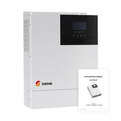 China Support SRNE MPPT Solar Off-Grid Charging Hybrid Inverter for 5kw/48v 500v High Efficiency Home System for sale