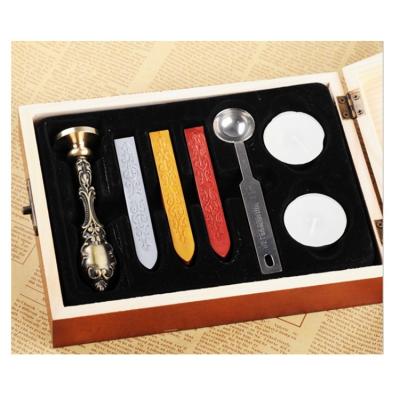 China Decoration NO MOQ Custom Design Kit SET WAX Pieces Wholesale Seal Stamp for sale