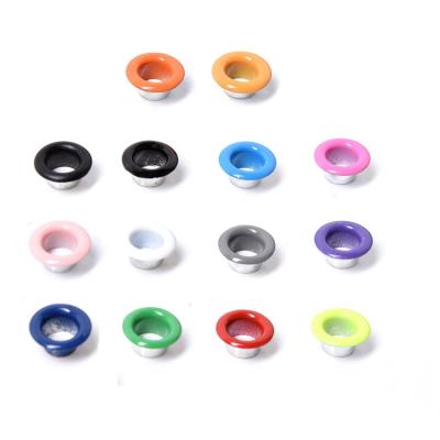 China Pack 500PCS Metal 3MM Rivet Ring Scrapbooking Fabric Cap Dolls Metal Eyelets for sale