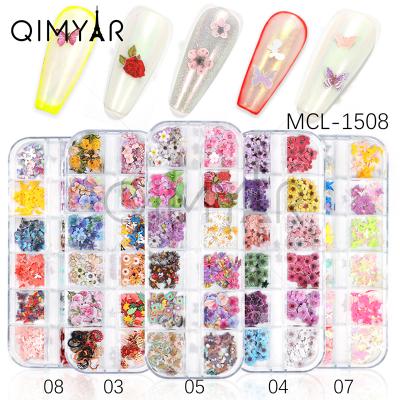 China 2020 Nail Decoration New Arrival Christmas&Halloween&Flower&leaf Design Sequin For Nail Art for sale