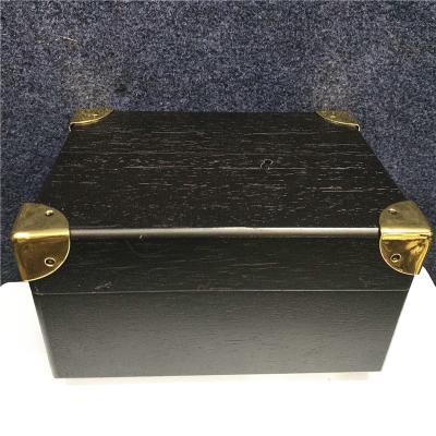 China Solid Brass Metal Corner Protector Trunk Box Table Cabinet Vintage Wholesale Metal Edge Guard Solid Corner Protector For Gift Box for sale