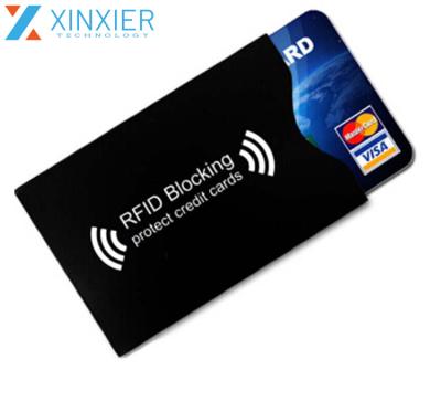 China Reusable Credit Card, Bank Card, Debit Card Security RFID Signal Blocking Card Holder for sale