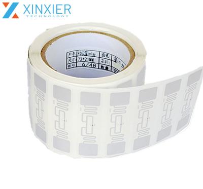 China Long read distance ready to ship current products passive UHF tag sticker white paper label for sale