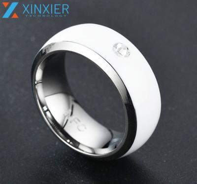 China New Design IP67 Waterproof Wearable Nfc Ring Programmable Rfid Smart Payment For NFC Smart Phone for sale