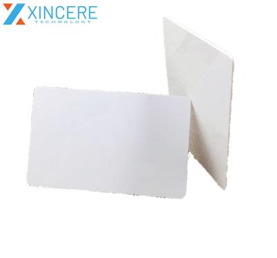 China Waterproof / Waterproof RF Interface ISO14443A 1K 4byte NUID Smart White Card For Entrance Access Control for sale