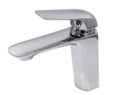 China Luxury Thermostatic Single Hole Basin Faucet Mixer Tap Basin Faucet Hot Water Brass Faucet for sale