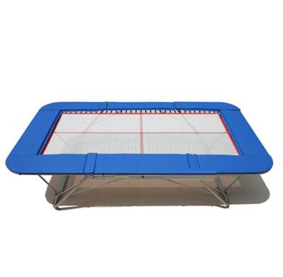 China Fig Approved Gymnastics Sport Transparent Professional Competition Trampoline for sale