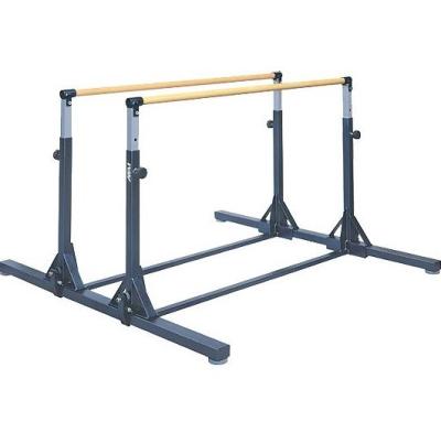 China FIG Approval carbon steel base   Gymnastics PARALLEL BARS FOR TRAINING for sale