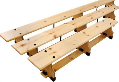 China Natural Wooden Gymnastics Balancing Bench School Gym Adjustable for sale