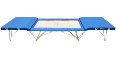 China Gymnastics 7'X14' Folding Trampettes Large Competition Trampolines for sale