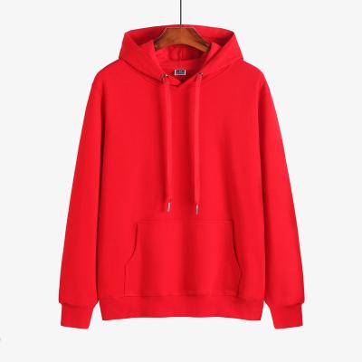 China Anti-wrinkle Men's hoodies & sweatshirts Oversized blank hoodies Custom Logo Knitted Fabric Pullover Hooded training wear for sale