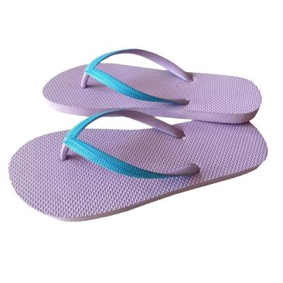 China Cushioning Summer Cheap Beach Flip Flops Multicolor Pvc Rubber Outdoor Ladies Slippers Flip Flops for sale