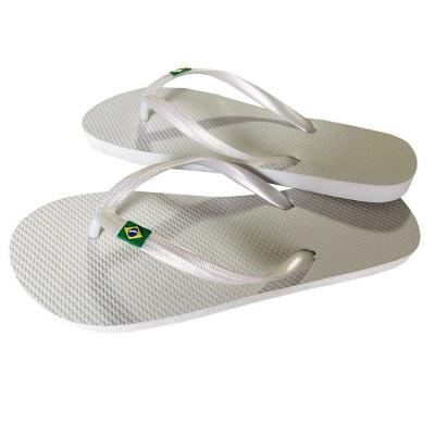 China Cushioning Rubber Ladies Flip Flops PVC Summer PE Cheap Rubber Outdoor Plain Beach Rubber Ladies Flip Flops for sale