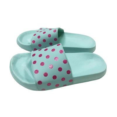 China Cushioning Safety Best Selling Ladies Fashion Embossing Slippers Ladies Shower Slippers Cartoon Slides for sale