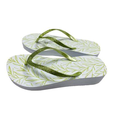 China Cushioning Personalized Eva Bedroom Indoor Slippers For Women Summer Eva Slippers Flat Wear Resistant Sandals Flip Flops for sale