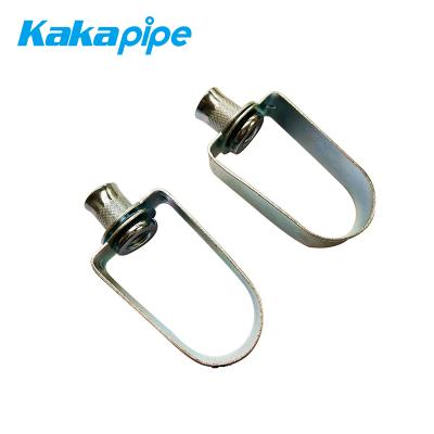 China Pipe Clamp Galvanized Sprinkler Support Swivel Rings Loop Hanger Clamp for sale