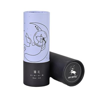 China Biodegradable Eco Friendly Shipping Tube Kraft Paper Tube Custom Packaging for sale