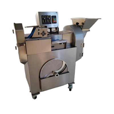 China Stable Tip Vegetable Cutter Dicer Rhizome Root Vegetable Fruit Cutter Commercial Vegetable Cutter Machine for sale