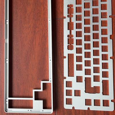 China Custom Artwork CNC Machining Anodized Aluminum Mechanical Keyboard Case And Keyboard for sale