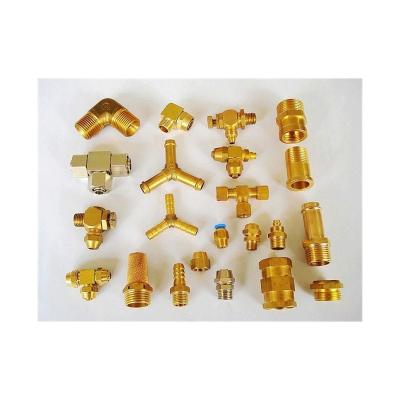 China Mechanical Parts Factory Hot Sales Custom CNC Lathe Build Brass Light Spare Parts Machined Part for sale