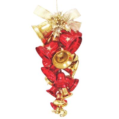 China Christmas Bell Chain Plastic Metallic Ornament Low MOQ Color Christamas Christmas Traditional Style Of Decoration for sale