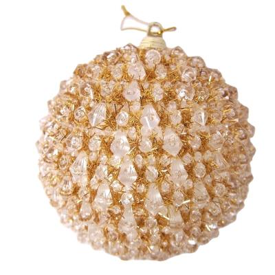 China Christmast Ornament Hanging Beaded Christmas Ornaments for sale