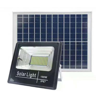 China Garden Led Solar Street Lights 100w Waterproof Solar Road Light For Park Bridge Farmers Lighting for sale