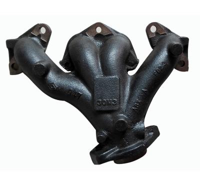 China Cast iron spare parts France car auto EXHAUST MANIFOLD OEM 7700873358 6001548025 8200725575 for sale