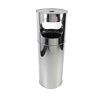 China Sustainable Stainless Steel Ashtray For Restaurant for sale