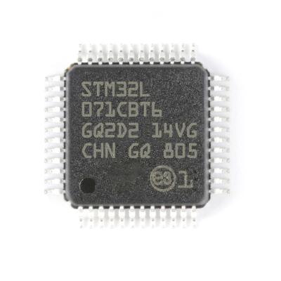 China NEW STM32L071CBT6 LQFP48 Controller IC Chip Micro Standard Microcontroller STM32L071 for sale