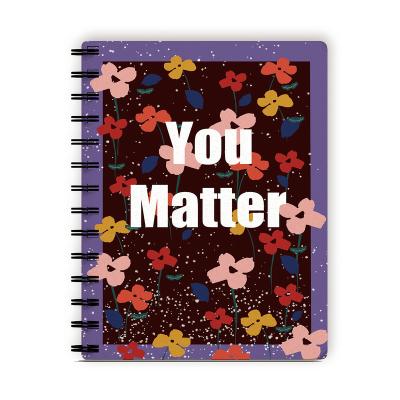 China Writing and Note-Taking 80sheets High Quality B5 Floral Note-Taking Hardcover Book Spiral Notebook for sale