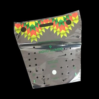 China Custom Barrier Logo Design On Flexible Plastic Sheet OPP CPP Food Grade Roll Film Pouch Packaging Fruit Packaging MOQ 10000pcs for sale