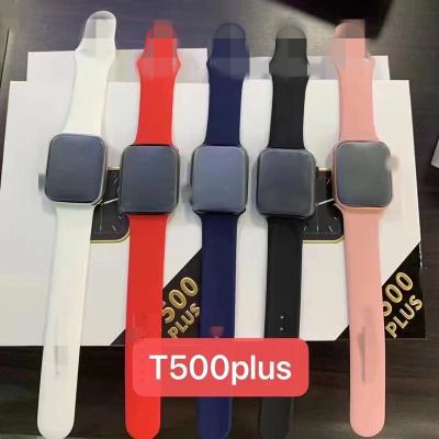 China Hot Sale T500 Touch Screen Smart Watch Drop Shopping T500 Plus Smartwatch Fitness Tracker Bracelet Smart Watch Series 7 Fashion Smart Watches for sale