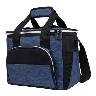 China Insulated Top Access Feature Insulated Lunch Bag Cooler Leakproof Thermal Bag Box Soft Cooling Tote With Shoulder Strap for sale