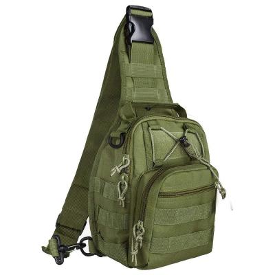 China School Use Sling Rucksack Shoulder Bag Tactical Military Outdoor Molle Daypack Rucksack With Adjustable Strap for sale