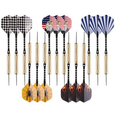 China Indoor Metal Iron Game Game Metal Darts Professional Custom Dart 18g Flights for sale