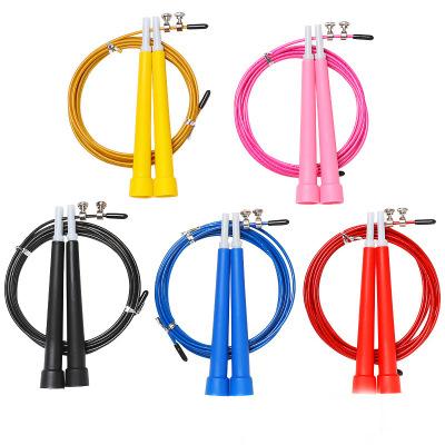 China Fast speed mixed color fitness host-ssfit steel wire hot sale jump rope with cheap price for sale