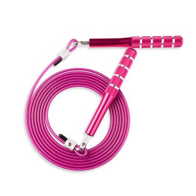 China Newest Fashion Hot Selling Aluminum Jumping Sports Fitness Handle Jump Rope High Speed ​​Aluminum Jump Rope 3m Adjustable Length for sale