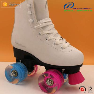 China Good Quality New Product Kids Soy Luna Durable 4 Wheels PU Quad Wheels Kids Roller Quad Skates Shoes for sale