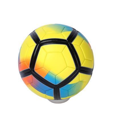 China PU Leather 2021 Gift Size 5# 21.5cm PU Leather Professional Soccer Football Hot Outdoor Match Training Adults Creative for sale