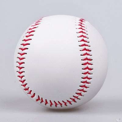 China 2021 Logo Printed PVC Cork Bladder Professional Baseball For High Quality Rubber Training for sale