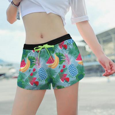 China Anti-UV women swim trunk polyester masculina custom mens board shorts beach pants bermudas elastano surf for sale