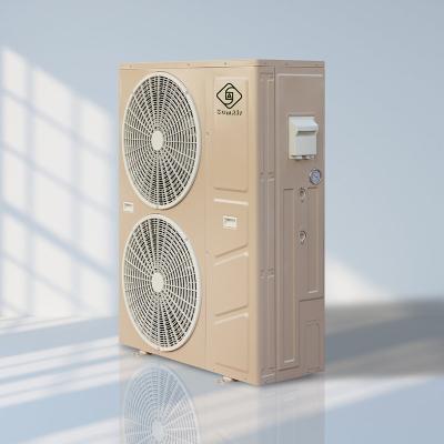 China Outdoor 16kw Floor Heating radiator heating  heat pump r290 warmepumpe heizung dc inverter house heater for sale