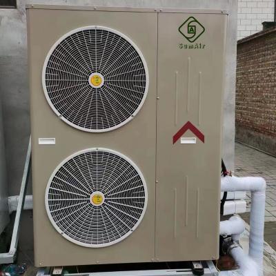 China Outdoor High Cop A+++  Oem Odm 380v Monoblock  Air To Water Heating Cooling Domestic hot water Dc Inverter Heat Pump r32 r290 for sale